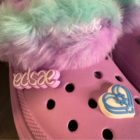 AESPA X CROCS STOMP LINED CLOG Size 8 - Picture 10 of 12